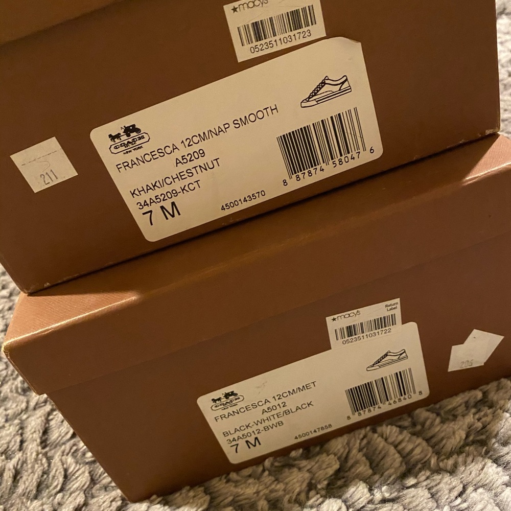 Coach shoes
